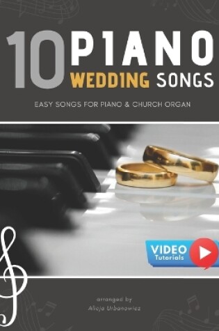 Cover of 10 Piano Weddings Songs