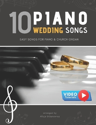 Book cover for 10 Piano Weddings Songs