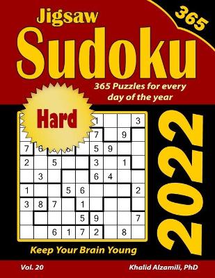 Book cover for 2022 Jigsaw Sudoku