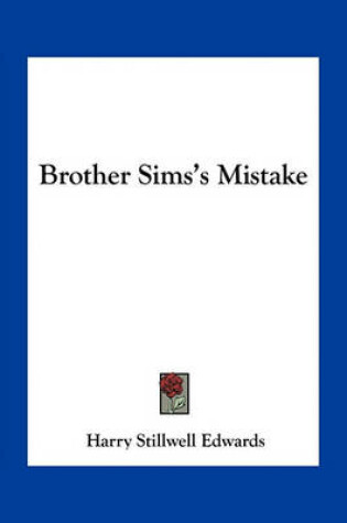 Cover of Brother Sims's Mistake