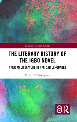 Book cover for The Literary History of the Igbo Novel