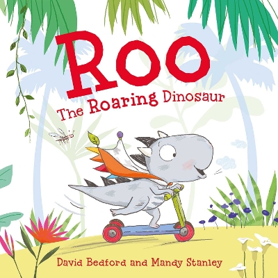 Book cover for Roo the Roaring Dinosaur