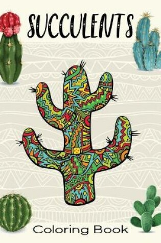 Cover of Succulents Coloring Books