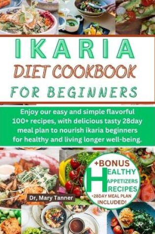 Cover of Ikaria Diet Cookbook for Beginners