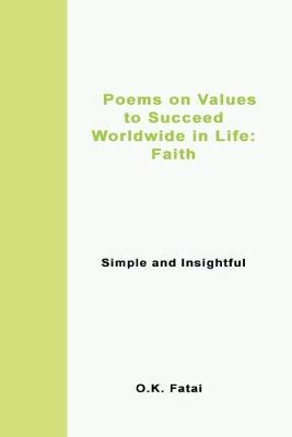 Book cover for Poems on Values to Succeed Worldwide in Life - Faith