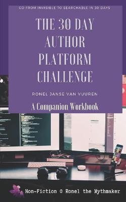 Book cover for The 30 Author Platform Challenge