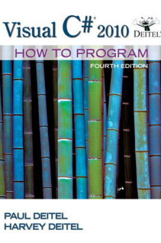 Cover of Visual C# 2010 How to Program