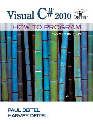 Book cover for Visual C# 2010 How to Program