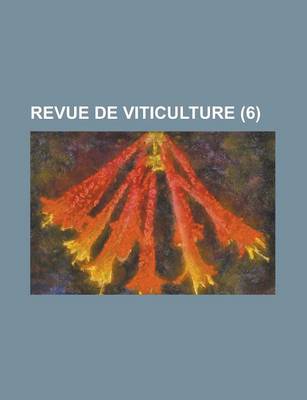 Book cover for Revue de Viticulture (6 )