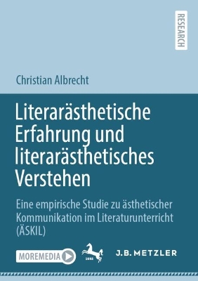 Book cover for Literarästhetische Erfahrung und literarästhetisches Verstehen