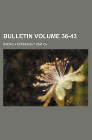 Cover of Bulletin Volume 36-43