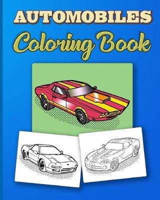 Book cover for Automobiles Coloring Book