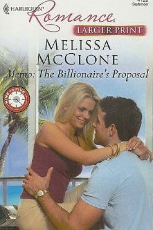 Cover of Memo: The Billionaire's Proposal