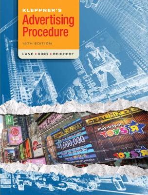 Book cover for Kleppner's Advertising Procedure (Subscription)