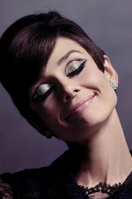 Book cover for Audrey Hepburn notebook - achieve your goals, perfect 120 lined pages #3