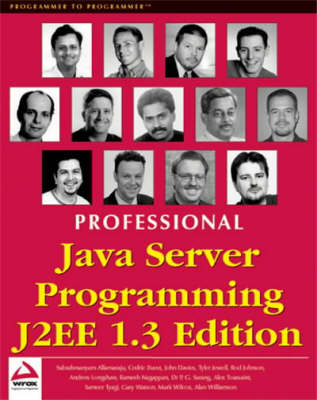 Book cover for Professional Java Server Programming J2EE