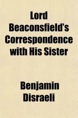 Book cover for Correspondence with His Sister, 1832-1852