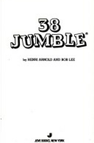 Cover of Jumble Book 38