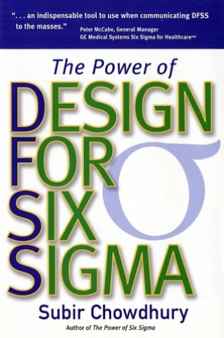 Cover of The Power of Design for Six Sigma