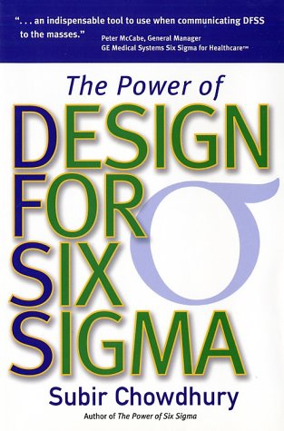 Book cover for The Power of Design for Six Sigma