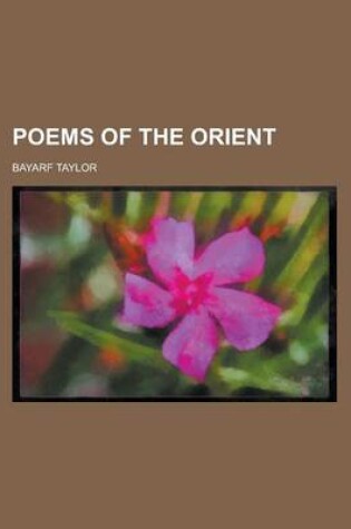 Cover of Poems of the Orient