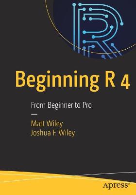 Book cover for Beginning R 4