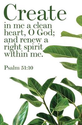 Cover of A Clean Heart Bulletin (Pkg 100) General Worship