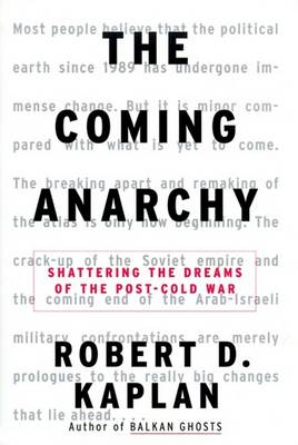 Book cover for The Coming Anarchy