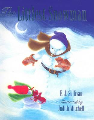 Book cover for The Littlest Snowman