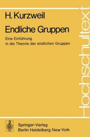 Cover of Endliche Gruppen