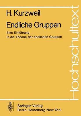 Book cover for Endliche Gruppen