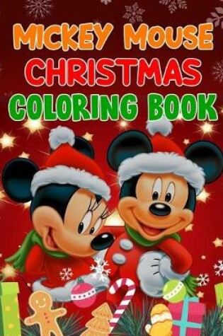 Cover of Mickey Mouse Christmas Coloring Book