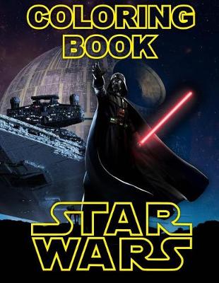 Book cover for Star Wars Coloring Book