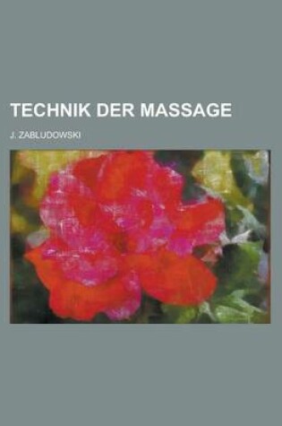 Cover of Technik Der Massage