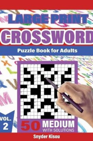 Cover of Crossword Puzzle book for Adult - Volume 2