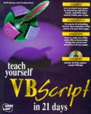 Book cover for Sams Teach Yourself Visual Basic Script in 21 Days