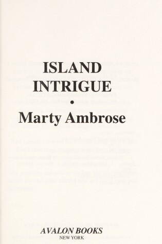 Cover of Island Intrigue