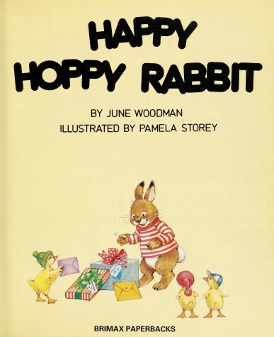 Cover of Happy Hoppy Rabbit