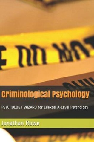 Cover of Criminological Psychology