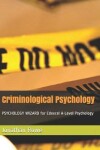 Book cover for Criminological Psychology