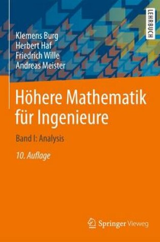 Cover of Hohere Mathematik Fur Ingenieure