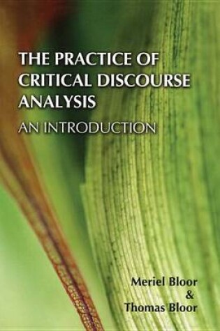 Cover of The Practice of Critical Discourse Analysis: an Introduction