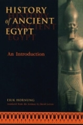 Cover of History of Ancient Egypt