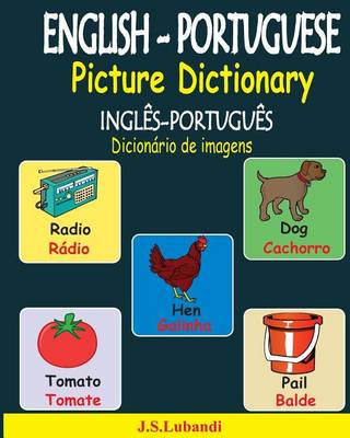 Book cover for ENGLISH-PORTUGUESE Picture Dictionary (INGLÊS-PORTUGUÊS Dicionário de imagens)