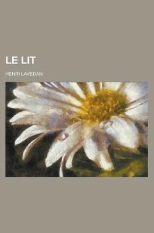 Cover of Le Lit