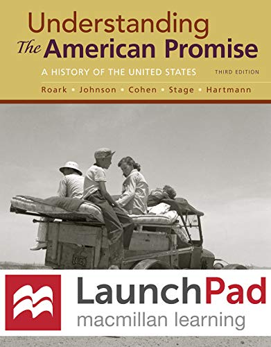 Book cover for Launchpad for Understanding the American Promise (Combined Edition) (1-Term Access)