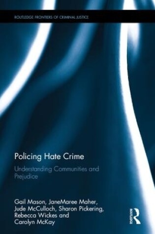 Cover of Policing Hate Crime