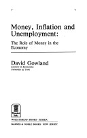 Book cover for Money, Inflation and Unemployment