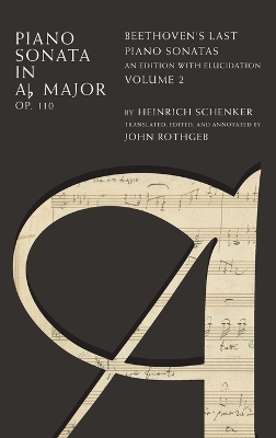 Book cover for Piano Sonata in A  Major Op. 110