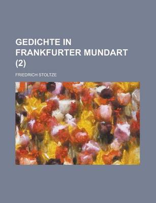 Book cover for Gedichte in Frankfurter Mundart (2 )